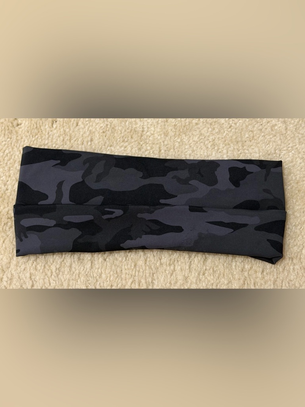 CVG Black & Charcoal Camo Wide Headband